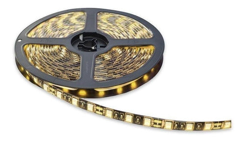 Tira Led Tunix La-frh55050 5050 Color Ámbar 5m 12v