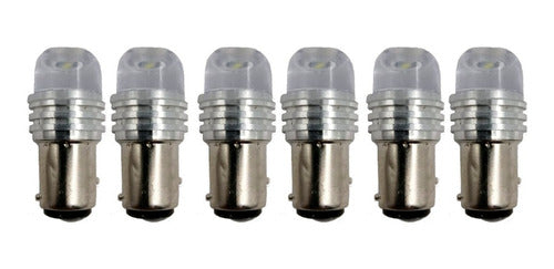 3 Par Focos Tunix 3 Par Fo-le10343f Led Blanco 1157 12w
