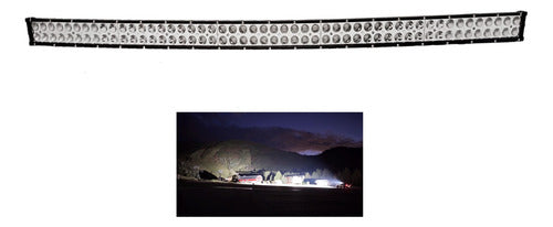 Barra 100 Led Curva 300w 52 Pulgadas 12v Jeep 4x4 Offroad
