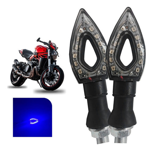 Par Direccionales Para Motocicleta Led Varios Modelos