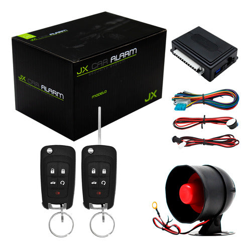 Alarma De Seguridad Antirrobo Para Auto 5 Canales Jx