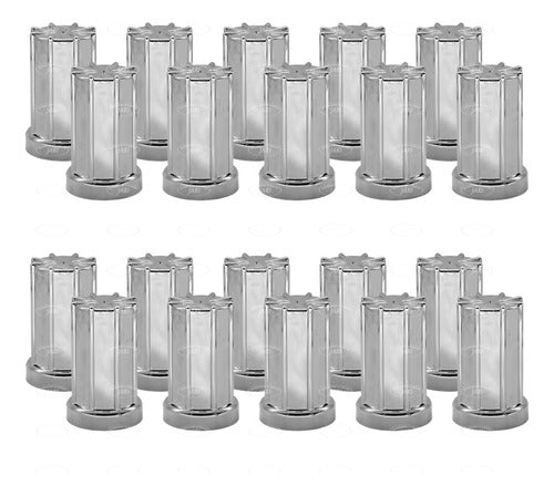 20 Pz Capuchones Cubre Tuercas Largos Camion Unemont Varios