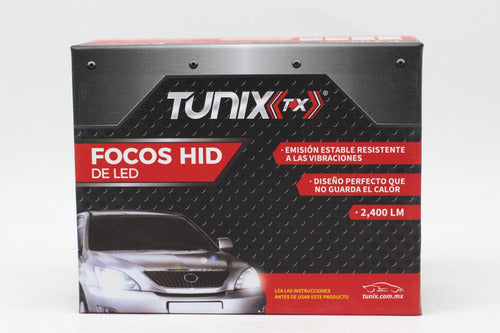 Kit De Led 2 Caras Tuníx Cob 2400lm 6500k Varias Medidas