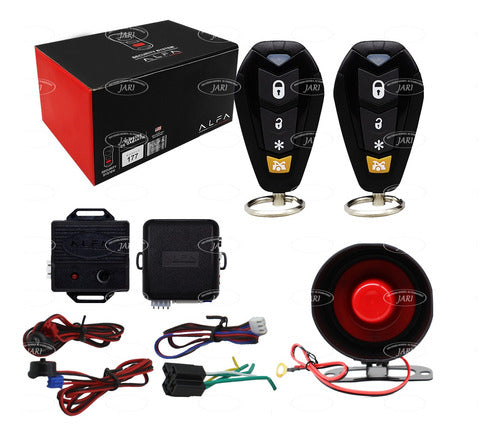 Alarma Antirrobo Auto 5 Canales Con Control Alfa Performance