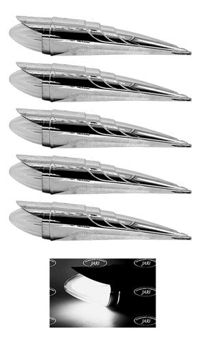 5 Pz Plafon Zepelin Bala Led Gel Kenworth Freightliner 12-24