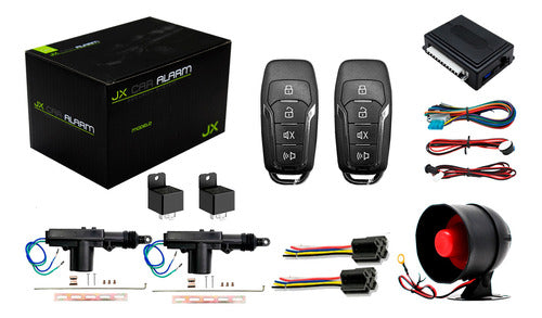 Alarma De Seguridad Antirrobo Para Auto 5 Canales Jx 2 Relay