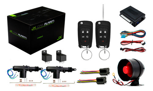 Alarma De Seguridad Antirrobo Para Auto 5 Canales Jx 2 Relay
