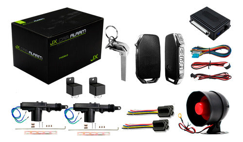 Alarma De Seguridad Antirrobo Para Auto 5 Canales Jx 2 Relay