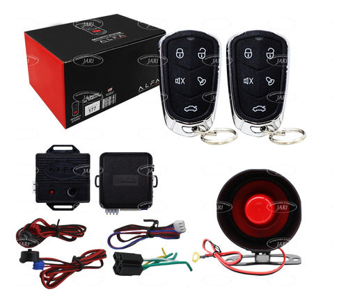 Alarma Antirrobo Auto 5 Canales Con Control Alfa Performance