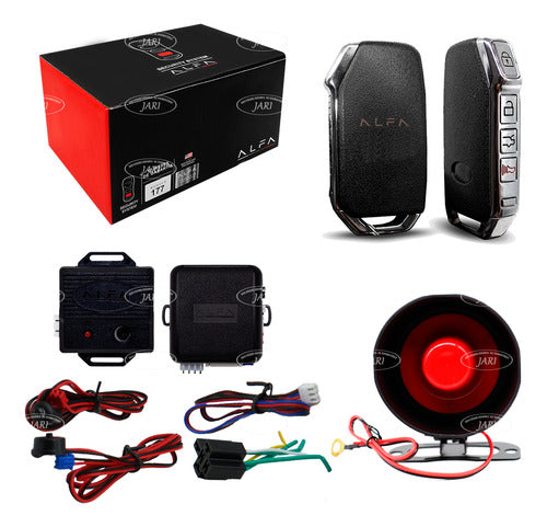 Alarma Antirrobo Auto 5 Canales Con Control Alfa Performance