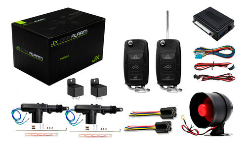 Alarma De Seguridad Antirrobo Para Auto 5 Canales Jx 2 Relay