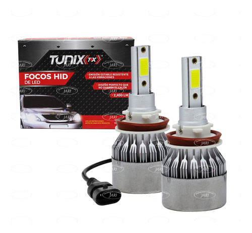 Kit De Led 2 Caras Tuníx Cob 2400lm 6500k Varias Medidas