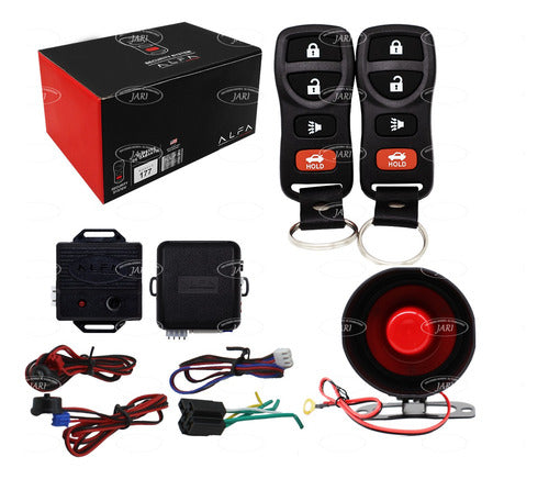 Alarma Antirrobo Auto 5 Canales Con Control Alfa Performance