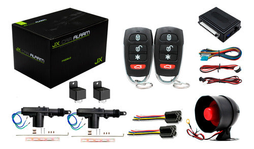 Alarma De Seguridad Antirrobo Para Auto 5 Canales Jx 2 Relay