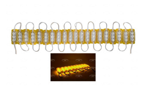 20 Módulos Cristal 5050 3 Led Con Lupa 12v Varios Colores