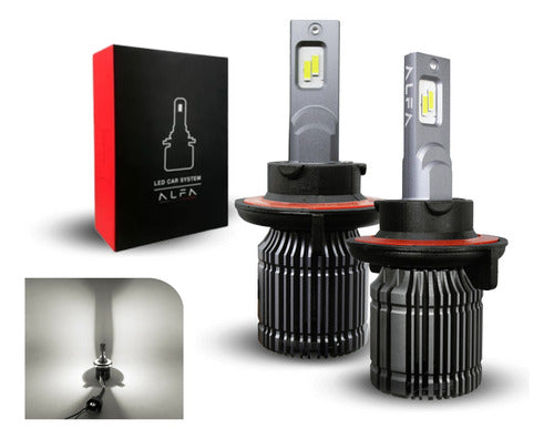 Kit Led 2 Caras Alfa Performance Serie M1 Csp 8000 Lumens