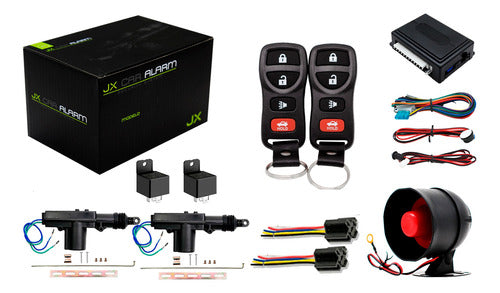 Alarma De Seguridad Antirrobo Para Auto 5 Canales Jx 2 Relay