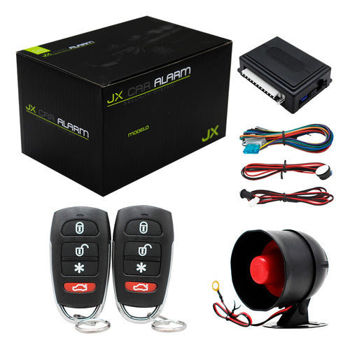 Alarma De Seguridad Antirrobo Para Auto 5 Canales Jx