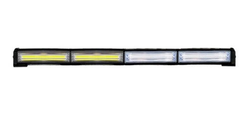 Barra Torreta Estrobo Código Leds Cob 4 Módulos 23'' 40w