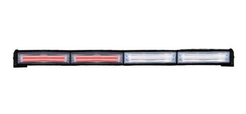 Barra Torreta Estrobo Código Leds Cob 4 Módulos 23'' 40w