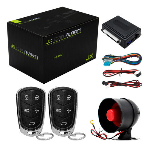 Alarma De Seguridad Antirrobo Para Auto 5 Canales Jx