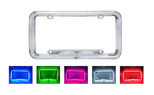 Marco Placa Neón 12v Varios Colores