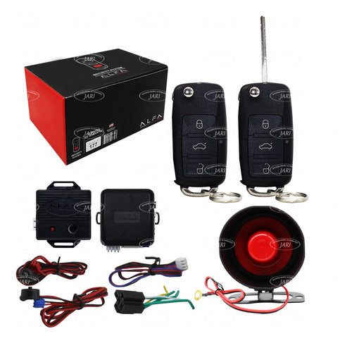 Alarma Antirrobo Auto 5 Canales Con Control Alfa Performance