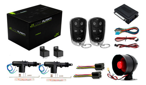 Alarma De Seguridad Antirrobo Para Auto 5 Canales Jx 2 Relay