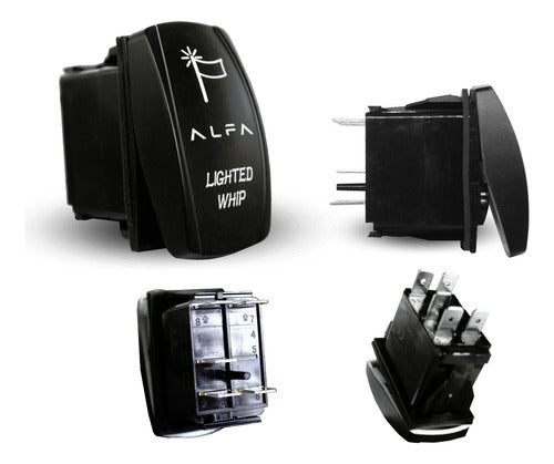Switch Rocker Marino Una Pieza Rzr Todo Terreno Can Am 4x4